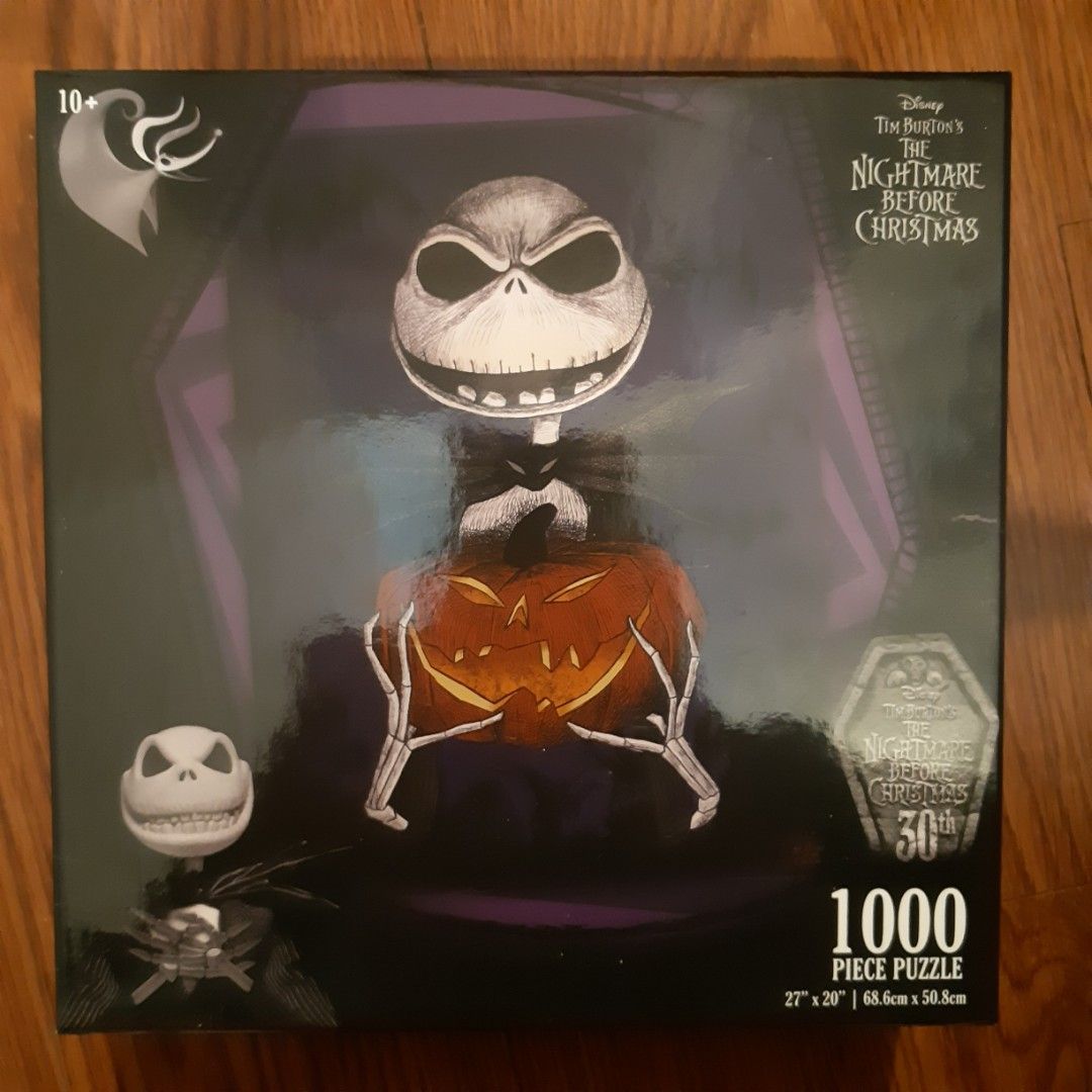 Tim Burton's The Nightmare Before Christmas 30th Anniversary Puzzle