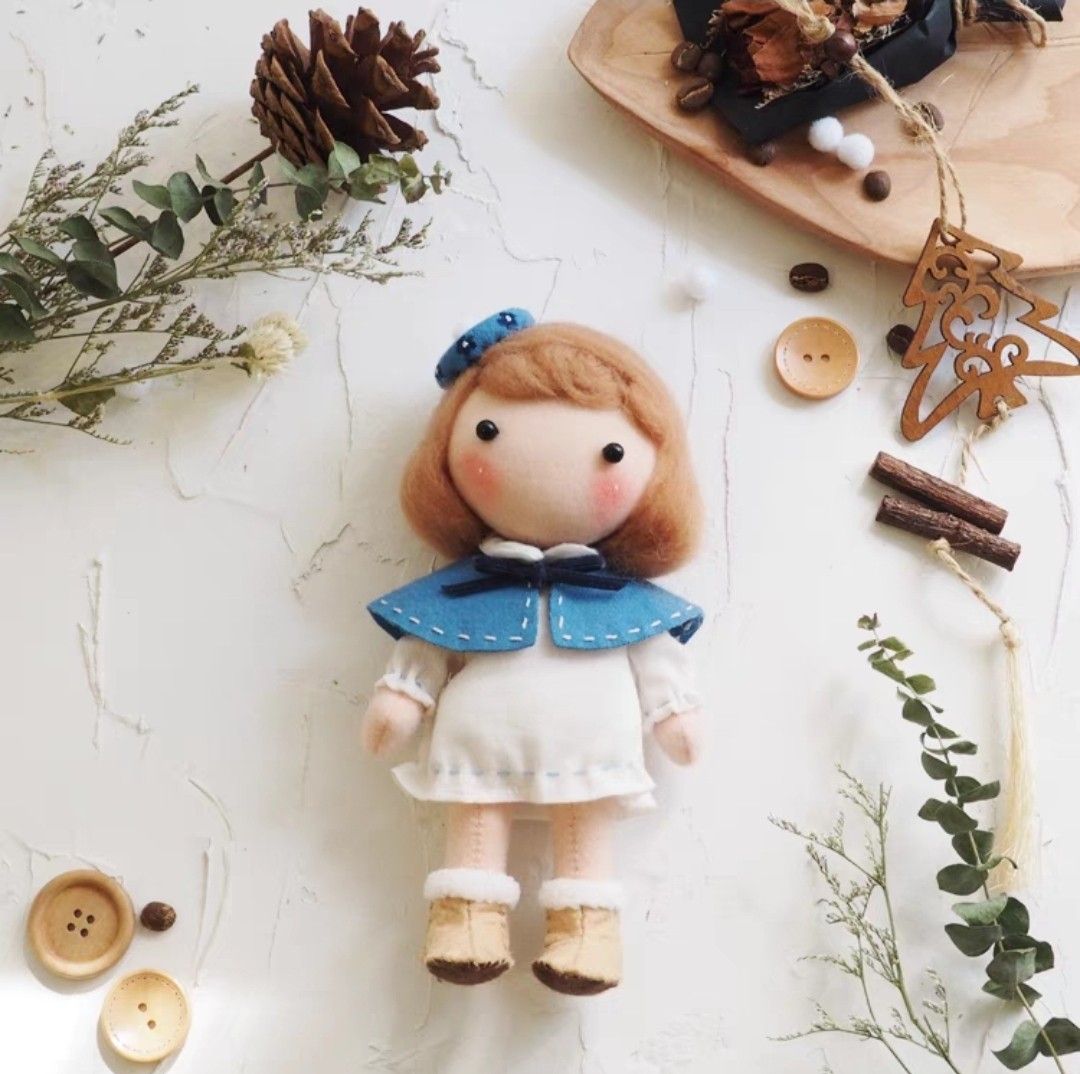 Handmade rag best sale doll kit
