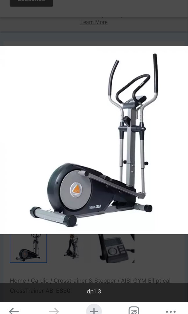 Elliptical discount machine mat