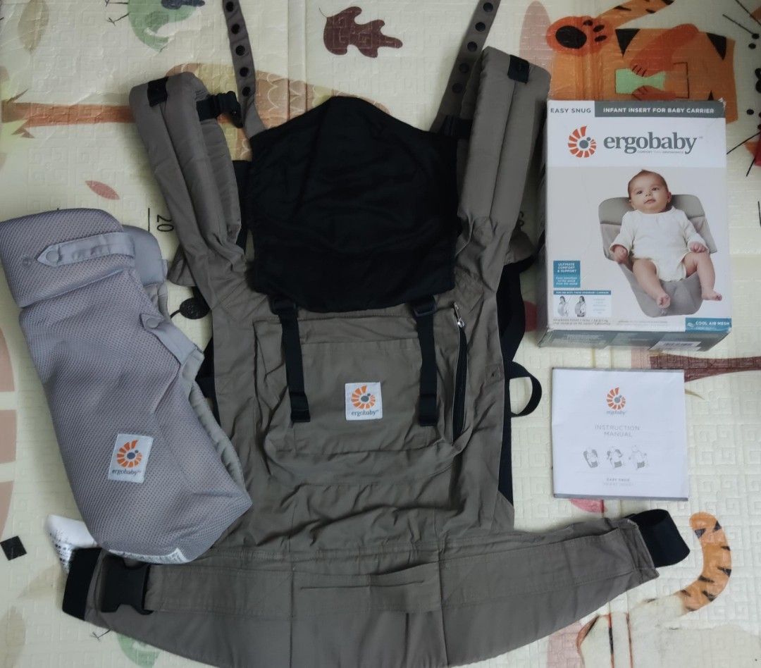 Original ergo baby carrier instructions hot sale