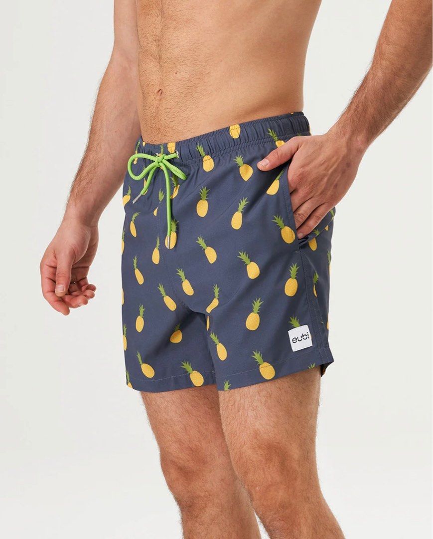 EUBI Signature Swim Shorts Pineapple