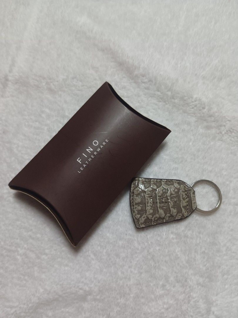 Fino Leatherware Keychain Luxury Accessories on Carousell