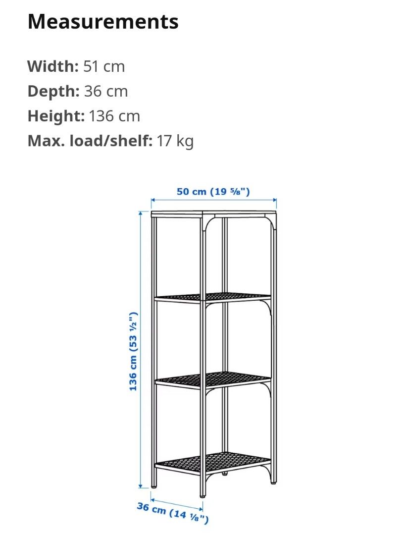 Fjallbo Shelving Unit (IKEA), Furniture & Home Living, Furniture