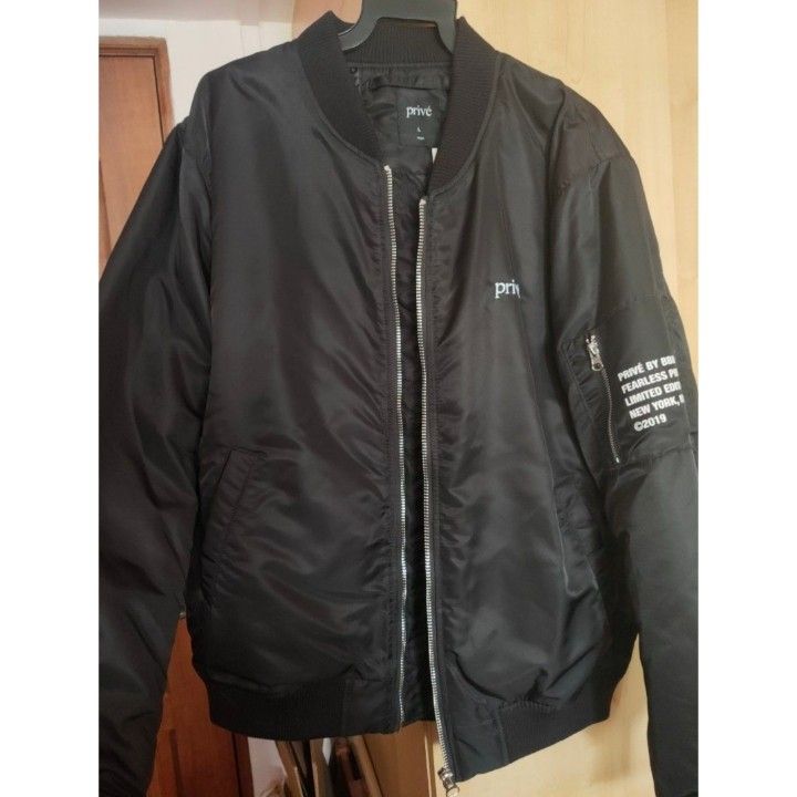 Men's flight jacket top