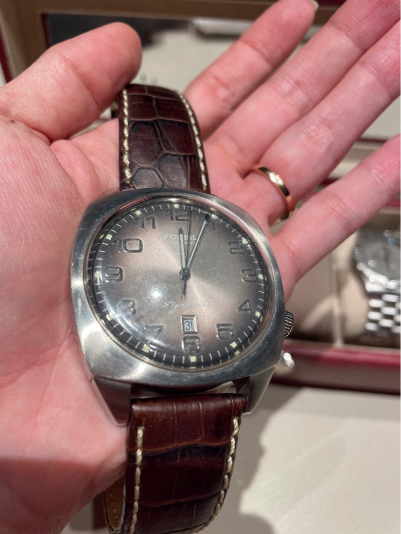 Fossil signature automatic best sale