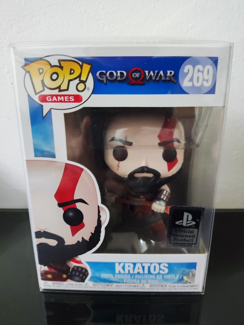 FREE PROTECTOR NEGOTIABLE Funko POP God of War Kratos with