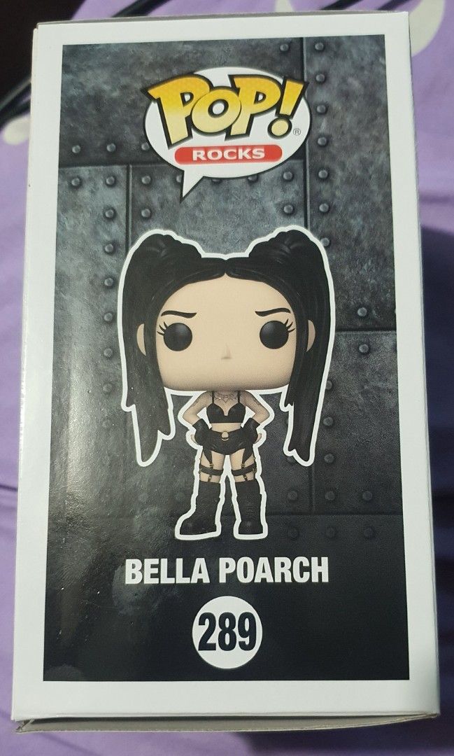 Funko Pop! Rocks 289 Bella Poarch (Category: Designer & Blind Box Toys) located in Marilao. Submitted by BlueMonkey (Listing ID 1273714577, Image 3). Description: Funko Pop! Rocks 289, Bella Poarch New P300.00 Location, Lias, Marilao, Bulacan Pickup/Meetup: Saint Michael, Lias, Marilao, Bulacan Condition: 8.5-9.0/10 scratches on window.