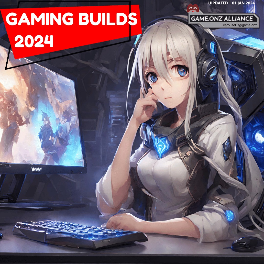 GAMING PC BUILDS 2024 AMD RYZEN 4600G 4500 3600 5600 5600x 5700X 7600