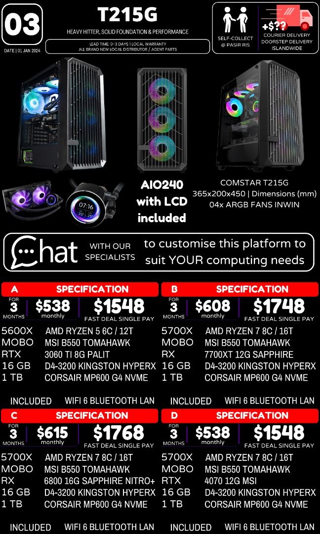 GAMING PC PROMO JAN 2024 | DESKTOP GAMING PC PROMOS FOR AMD RYZEN 7 ...