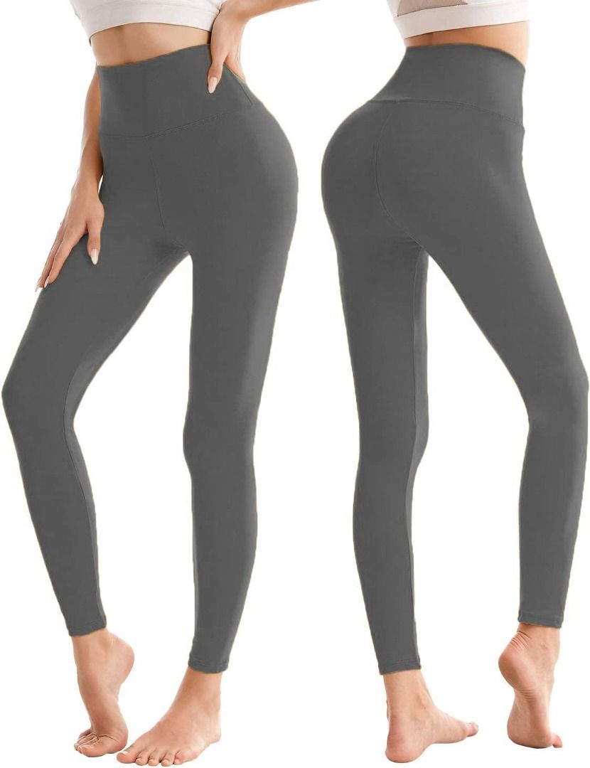 High Waisted Tummy Control Buttery Soft Yoga Pants & Leggings for Women  Size XL