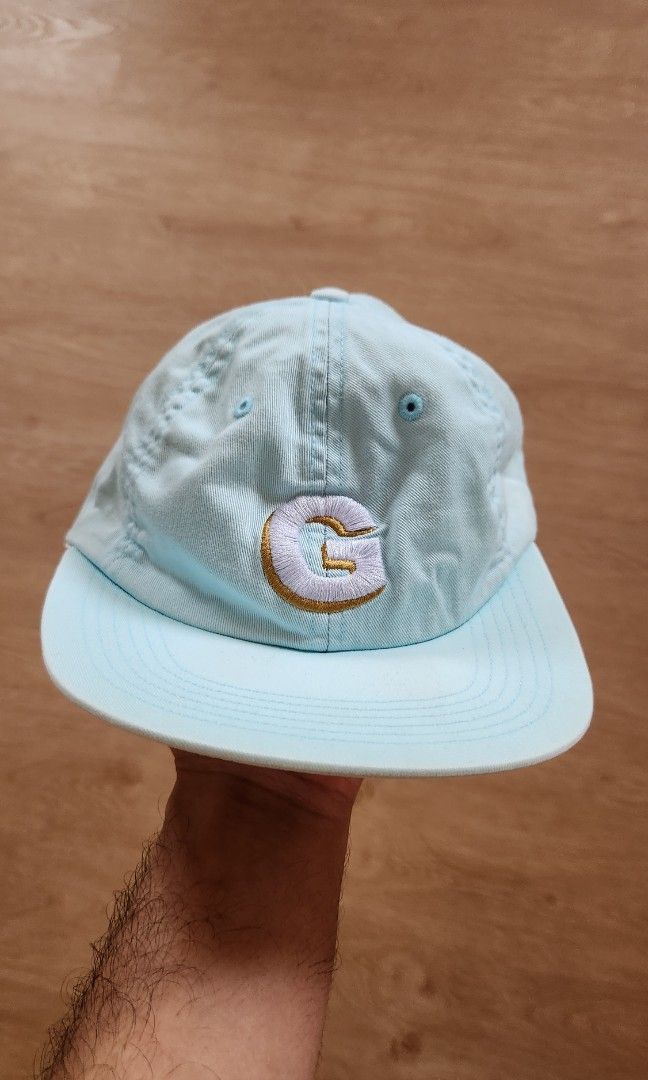 golf wang golfwang light baby blue snapback cap, Men's Fashion