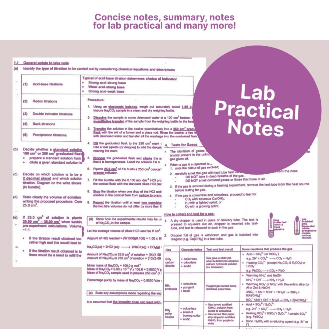 H2 Chemistry Bundle (H2 Chem Bundle), Hobbies & Toys, Books & Magazines ...