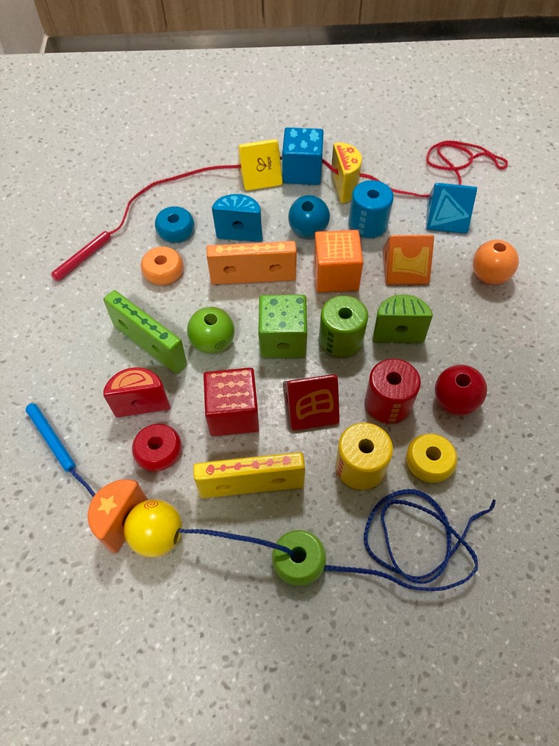Hape lacing beads online