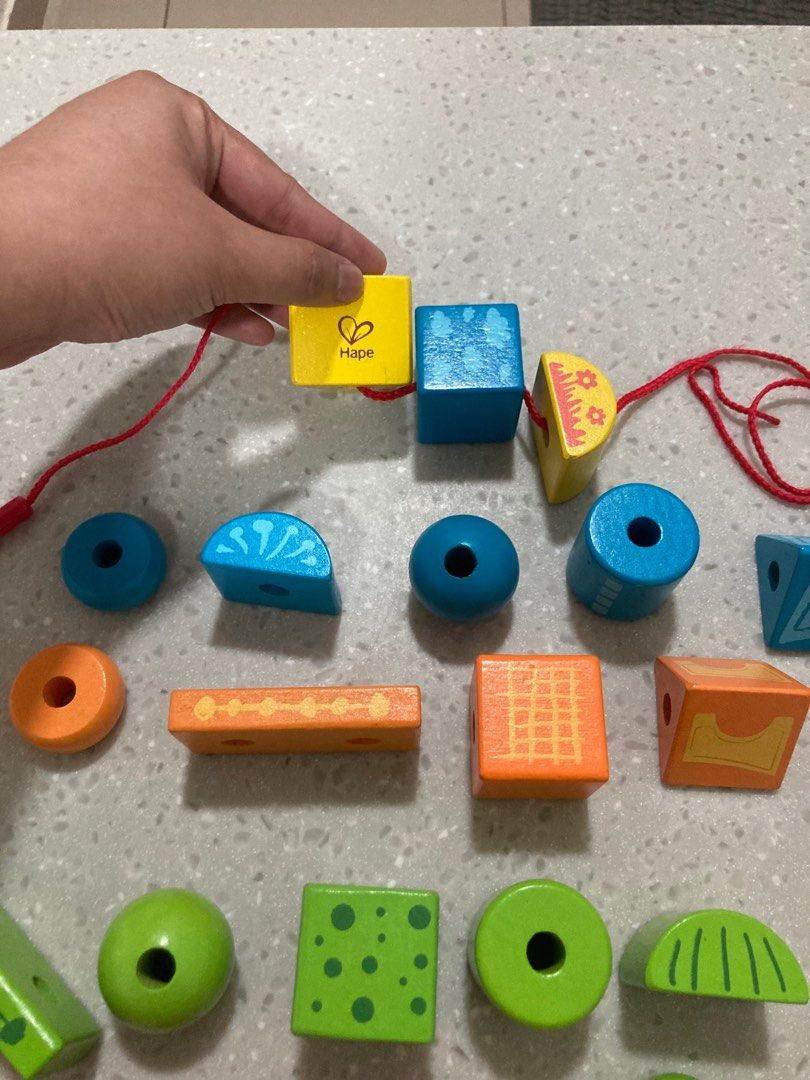 Hape lacing beads online