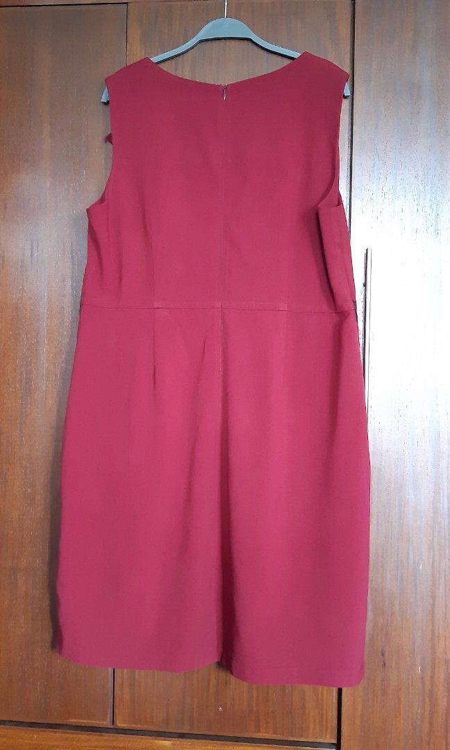 Size 18W Cato Wine Red Sleeveless Dress Women s Fashion Dresses