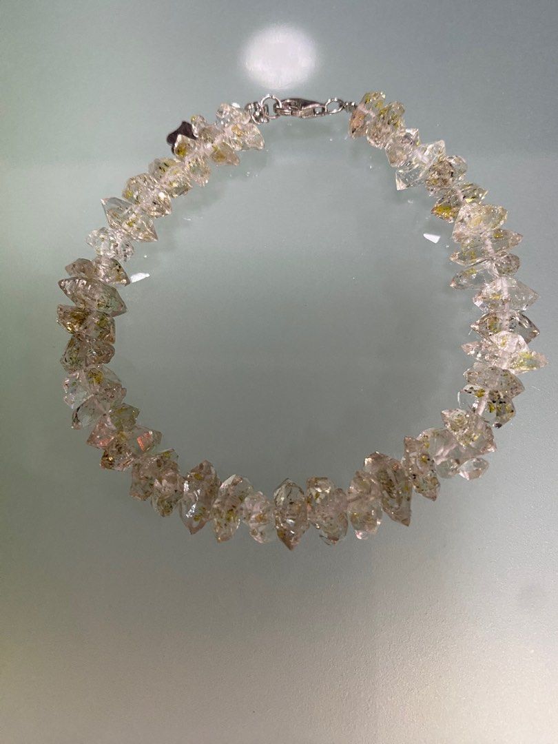 Golden herkimer diamond discount