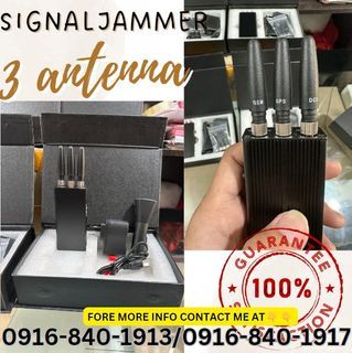 High Power WiFi Signal Jammer with 3 Antenna