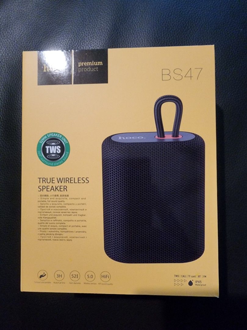 Hoco Portable Speaker, Audio, Portable Music Players on Carousell