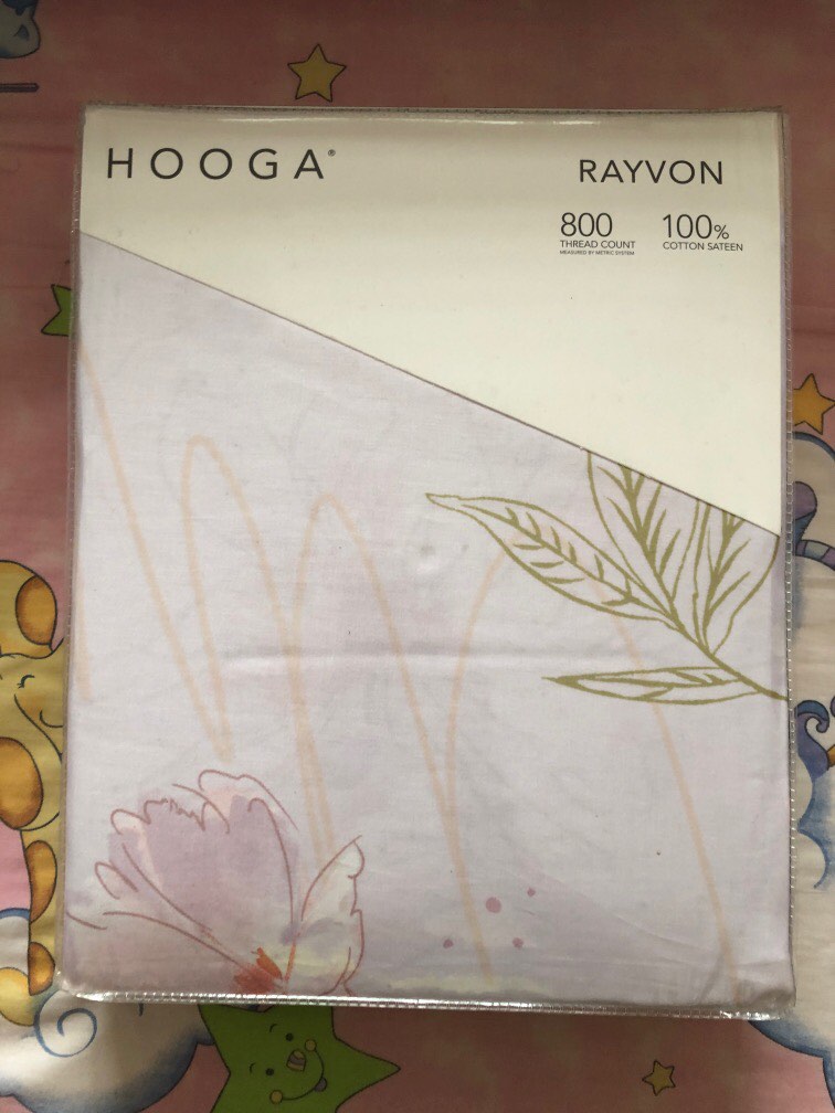 Hooga King Size Fitted Sheet, Furniture & Home Living, Bedding & Towels