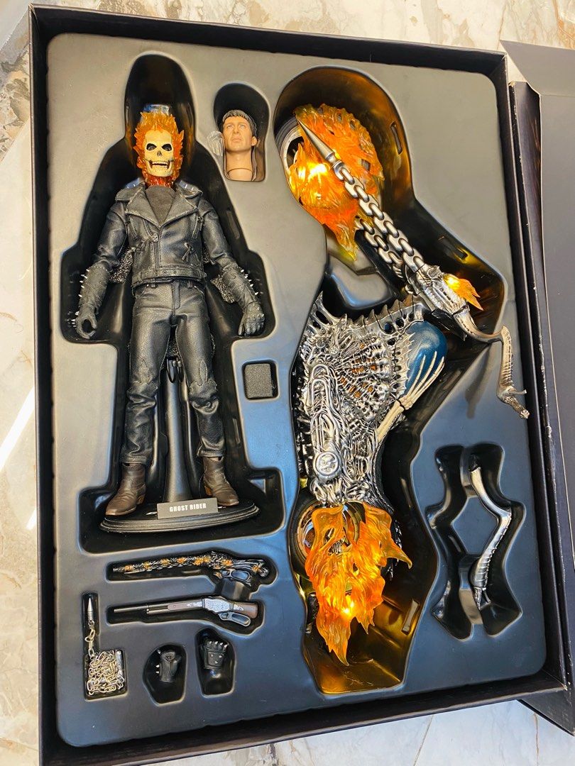 Ghost Rider Shield Toy HOT TOYS GHOST RIDER (Rare), Hobbies & Toys, Toys & Games on Carousell