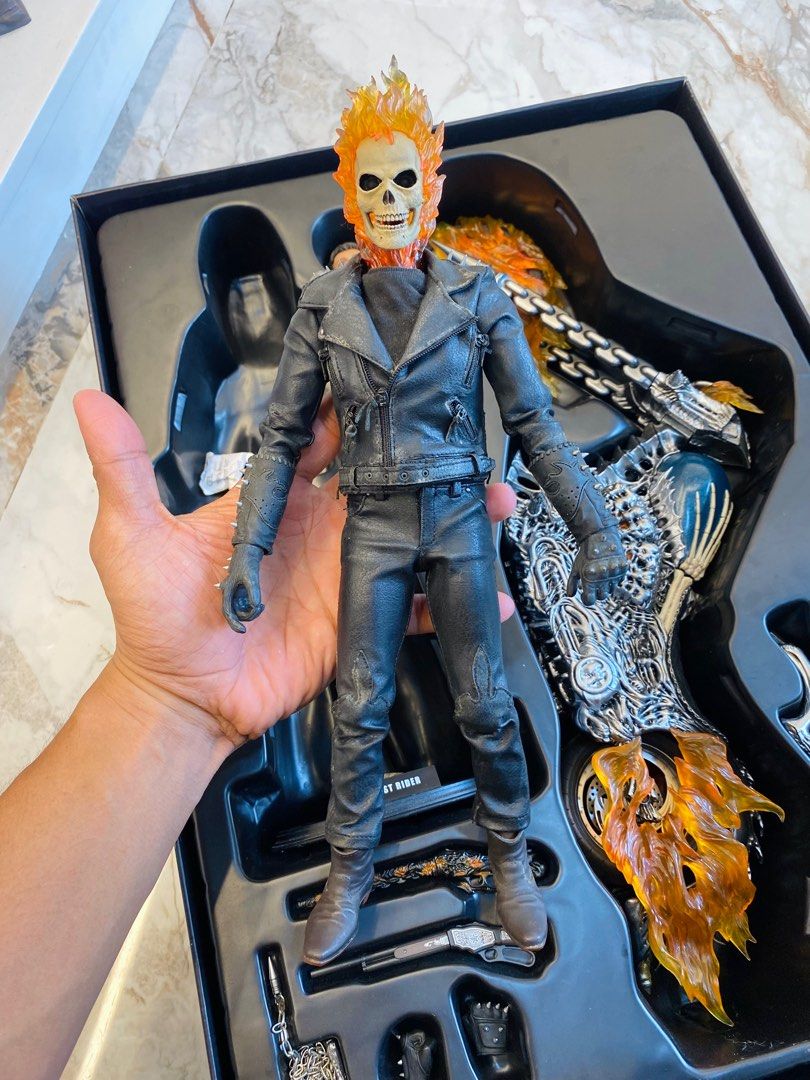 First Ghost Rider Toy HOT TOYS GHOST RIDER (Rare), Hobbies & Toys, Toys & Games on Carousell