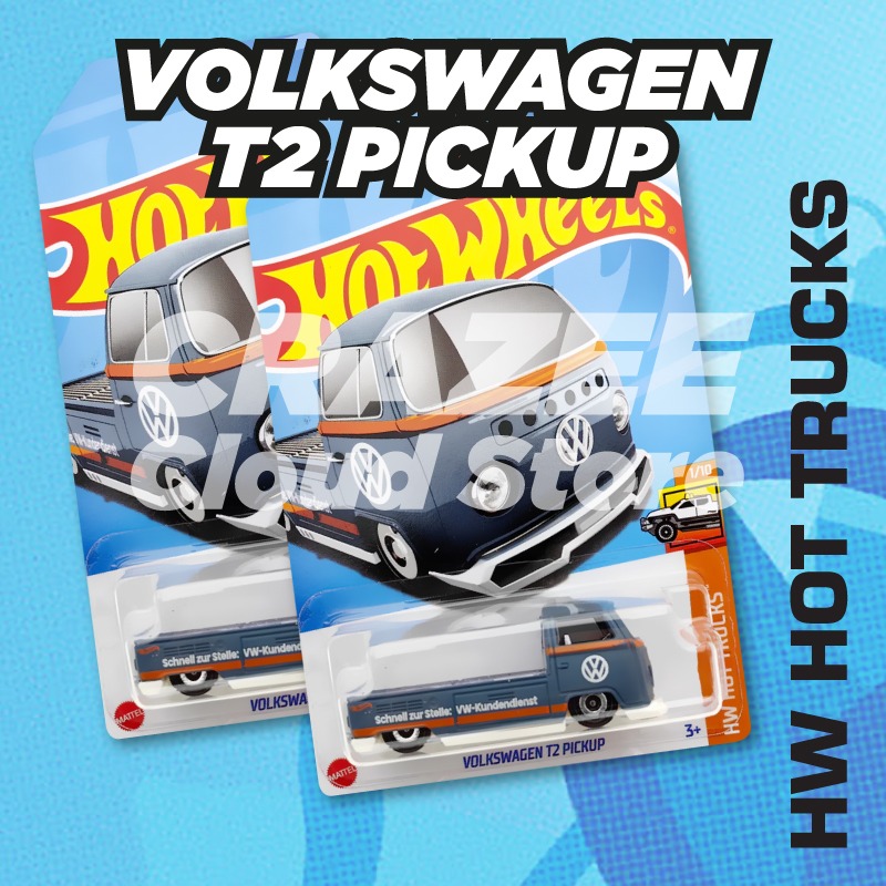 Hot Wheels Volkswagen T2 Pickup Hobbies Toys Toys Games on