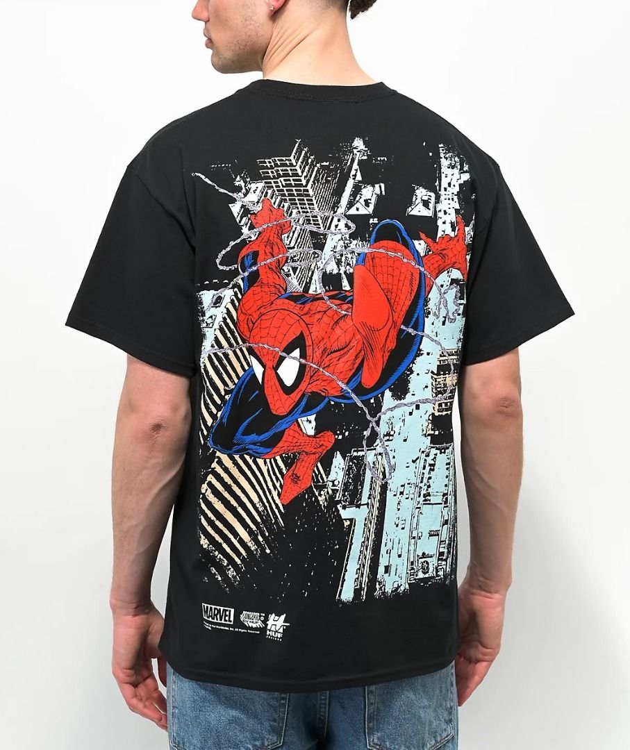 Marvel t top shirt spiderman