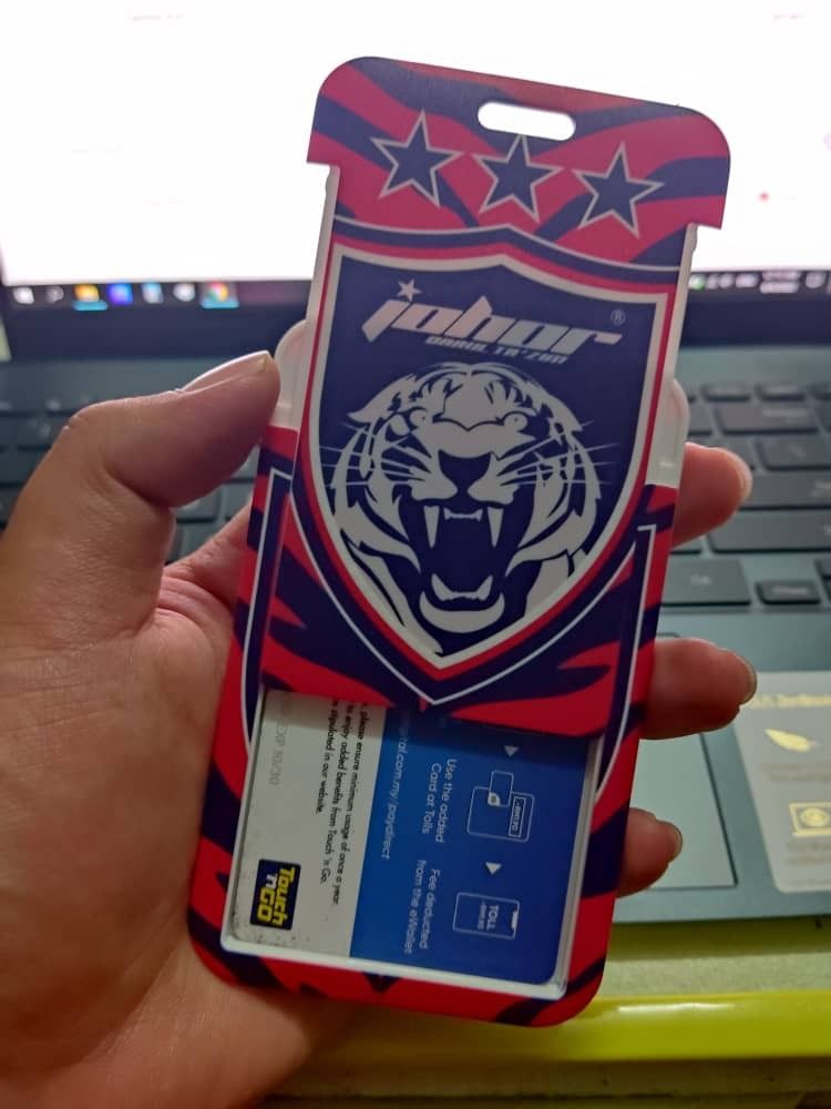 ID LRT Touch n Go Card Cover Johor name tag id colleague office card ...
