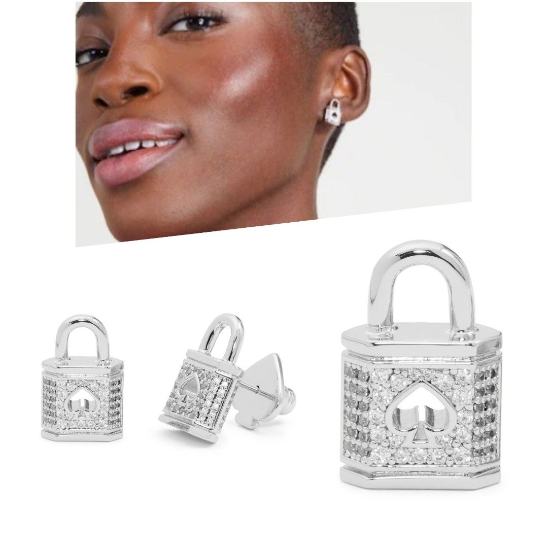 Kate spade pave stud sale earrings