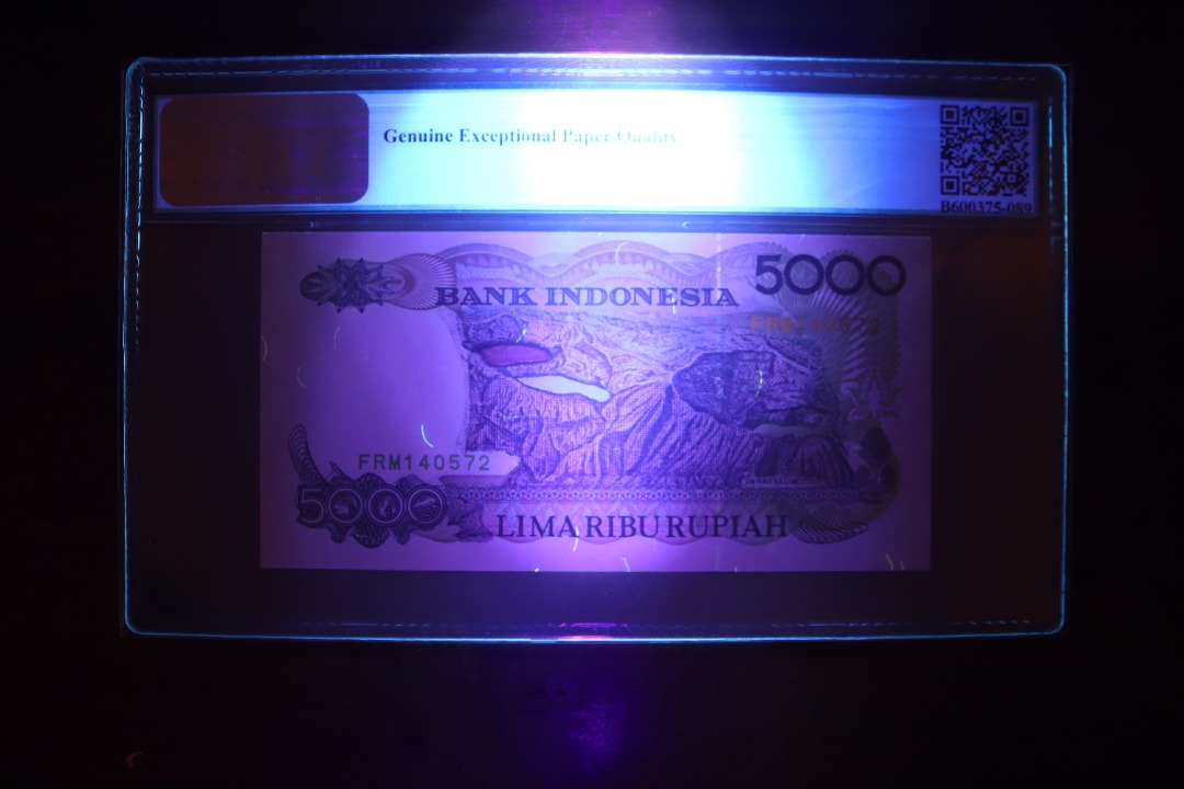 Indonesia 5,000 Rupiah Year 1992 / Uang Kertas Indonesia Lima Ribu ...