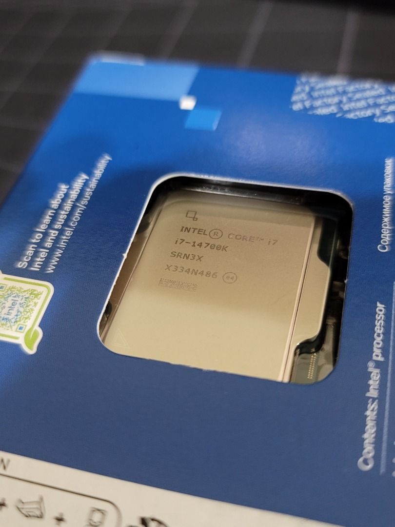 Intel Core i7 14700k 14th Gen processor, Computers & Tech, Parts ...