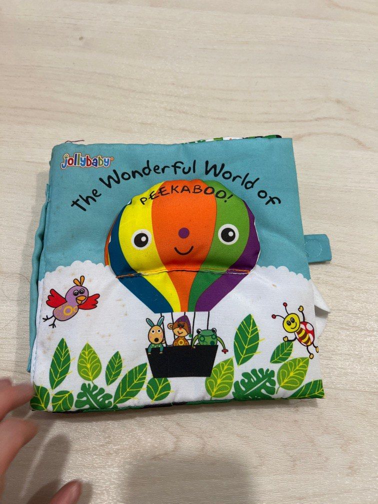 Jollybaby Cloth Book Hobbies Toys Books Magazines