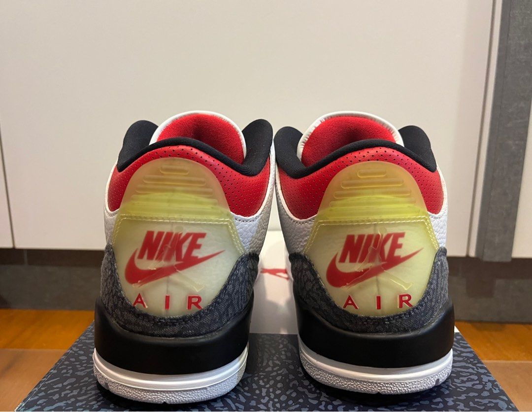 Nike air jordan 3 retro se denim fire red outlet