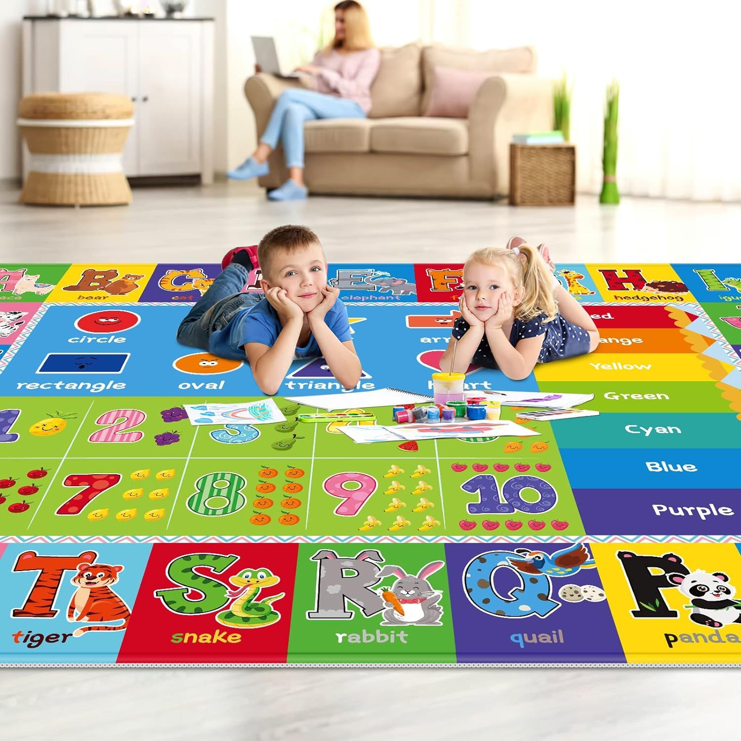 Large thick store baby play mat