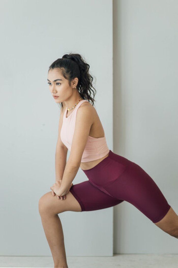 Women's Yoga leggings Fitness Capri Pants High Waist Elastic Tight