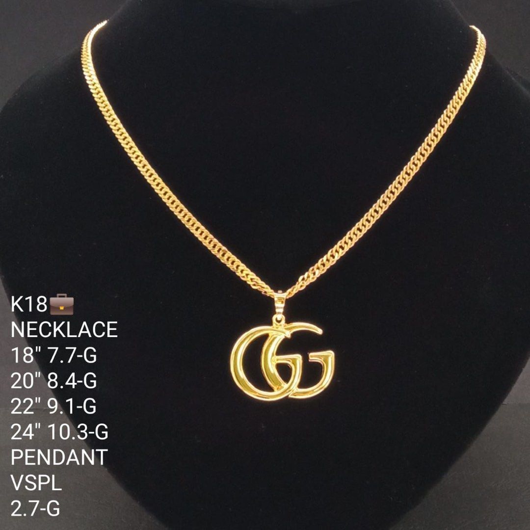 Gucci hotsell ladies necklaces