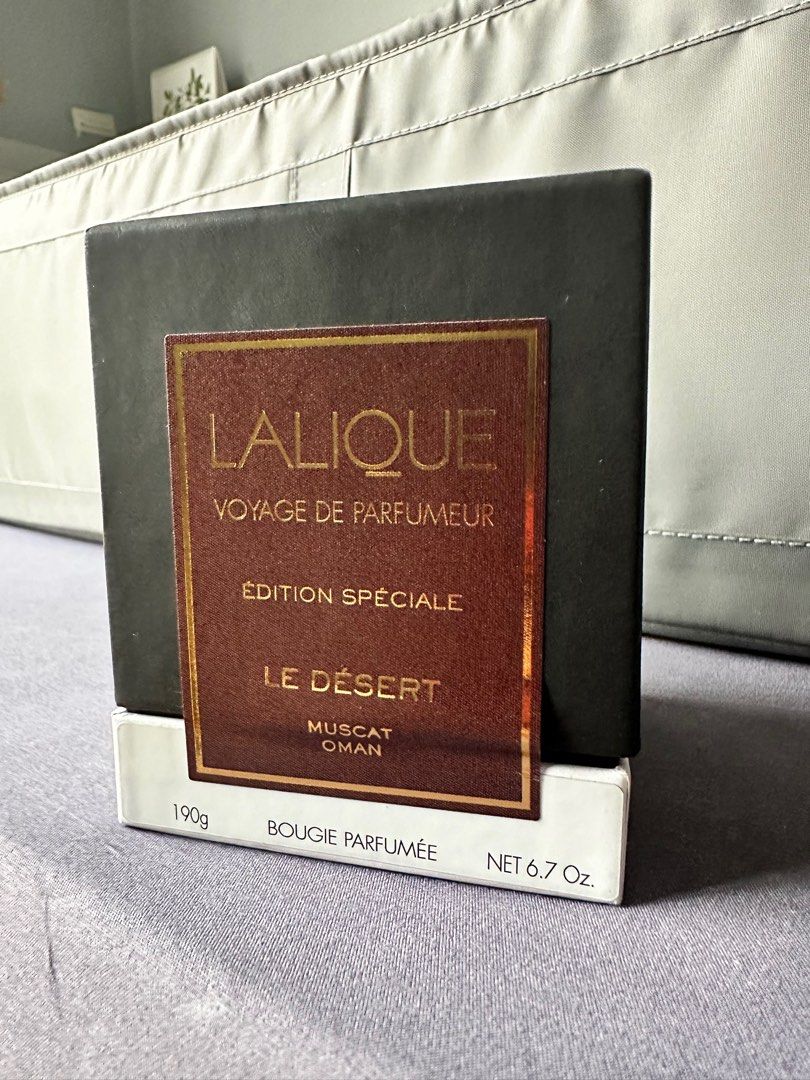 Lalique voyage hotsell de parfumeur