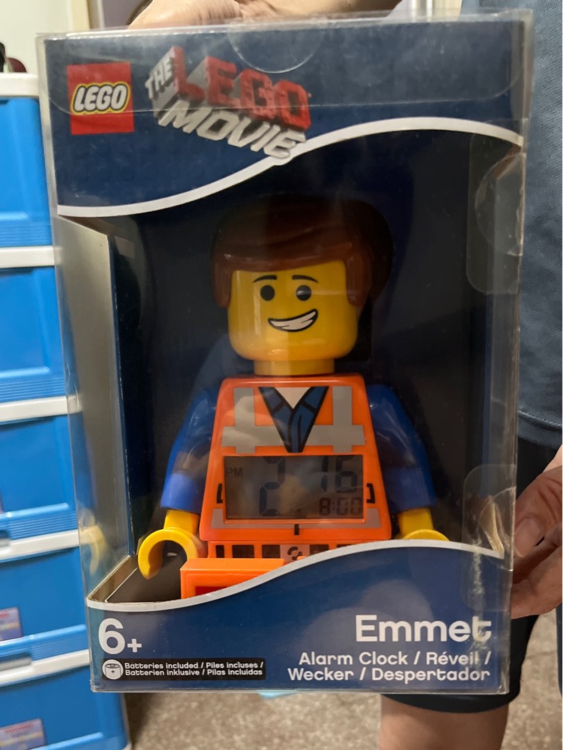 Lego movie emmet shop alarm clock