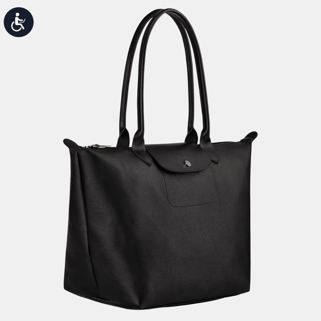 Le pliage all black top
