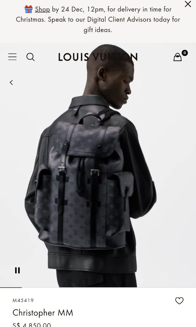 Louis vuitton bulletproof backpack outlet