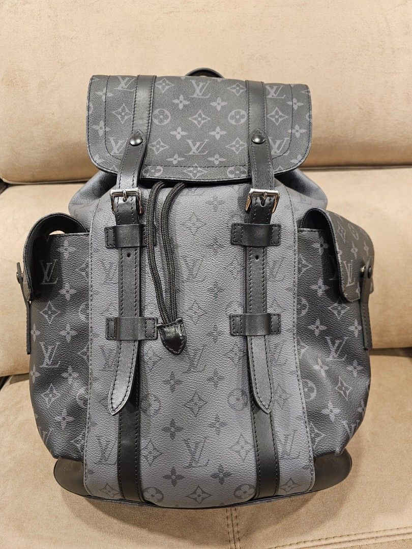 Louis Vuitton Christopher Backpack MM Luxury Bags Wallets on Carousell