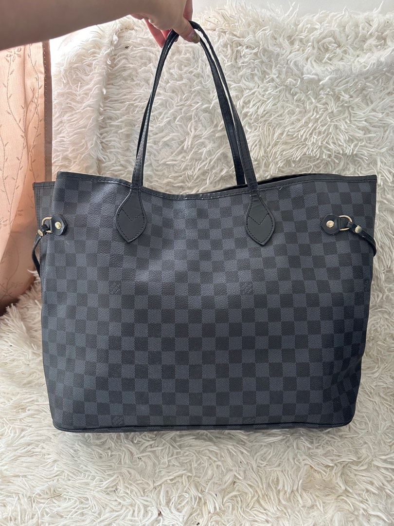 Louis vuitton neverfull black cheap