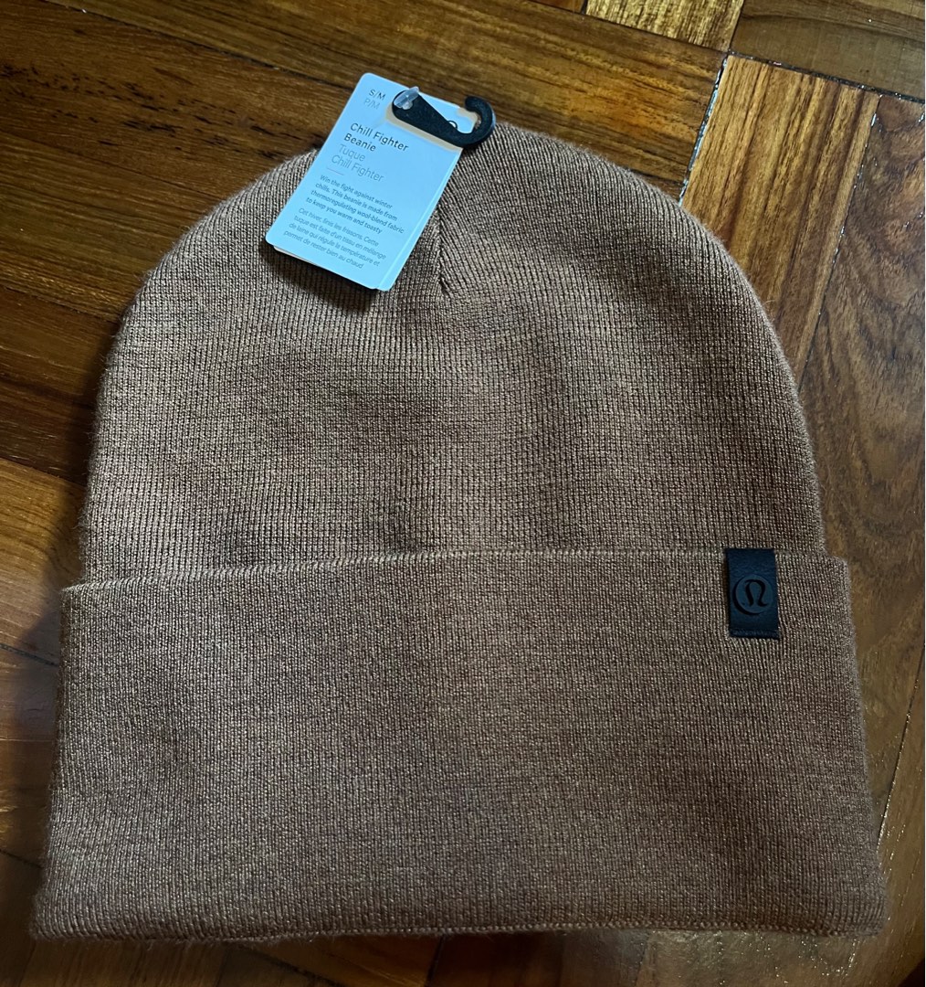 Lululemon Chill Fighter Beanie hat brown size S M