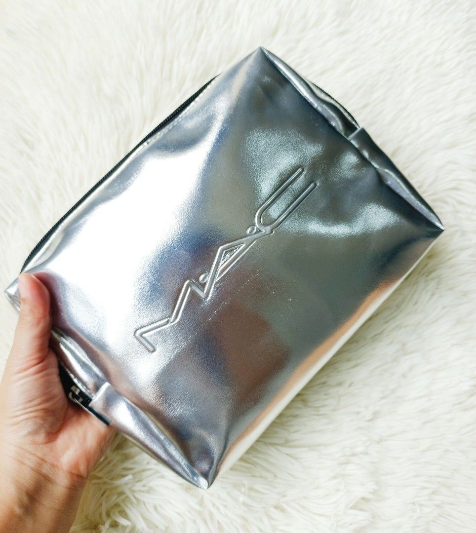 MAC silver Pouch Bag Limited Edition Women s Fashion Bags