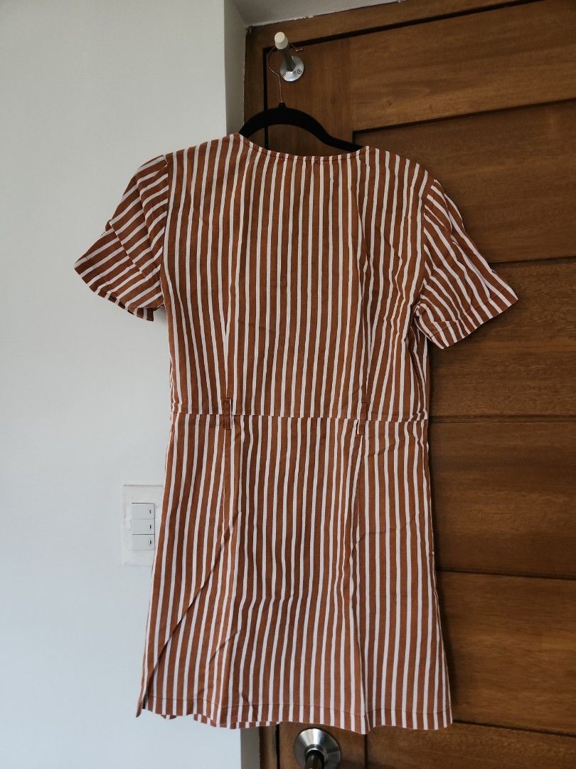 Mango brown linen dress, Women's Fashion, Dresses & Sets, Dresses on  Carousell