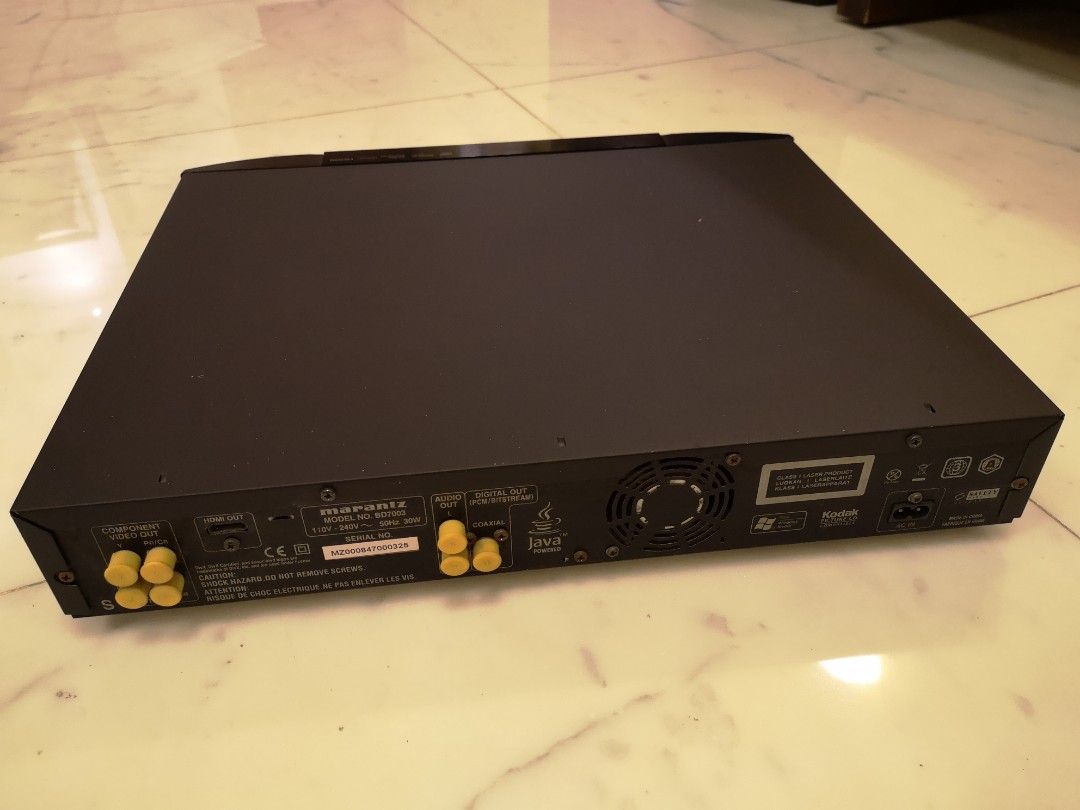 Marantz BD7003 BluRay/DVD/CD Player, TV & Home Appliances, TV