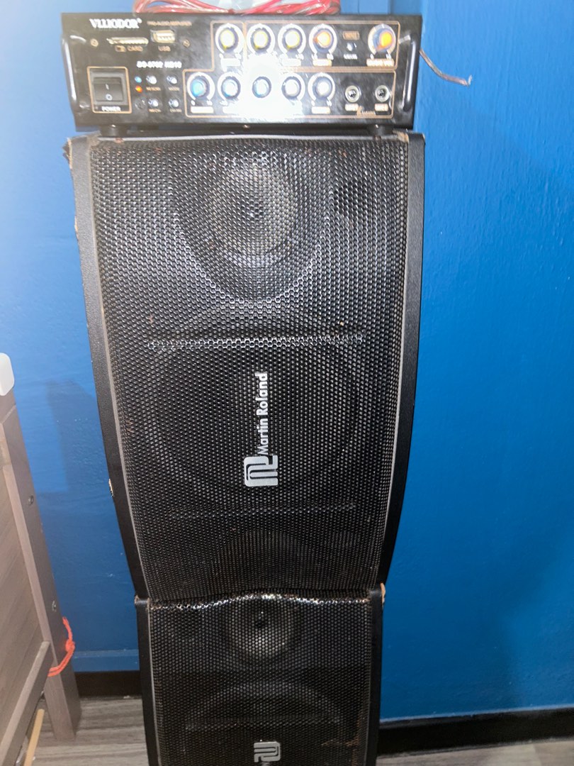 System Martin Roland Martin Roland Speakers w/ Amplifier, Audio, Soundbars, Speakers ...