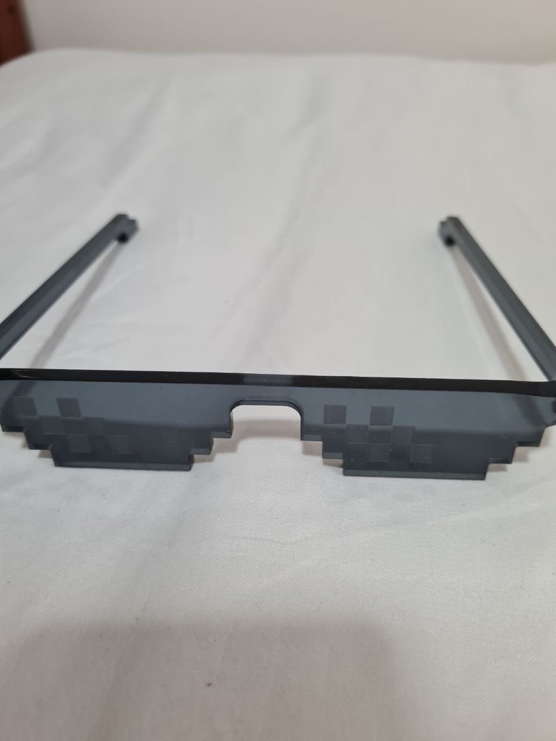 Minecraft sunglasses (toy), Hobbies & Toys, Toys & Games on Carousell