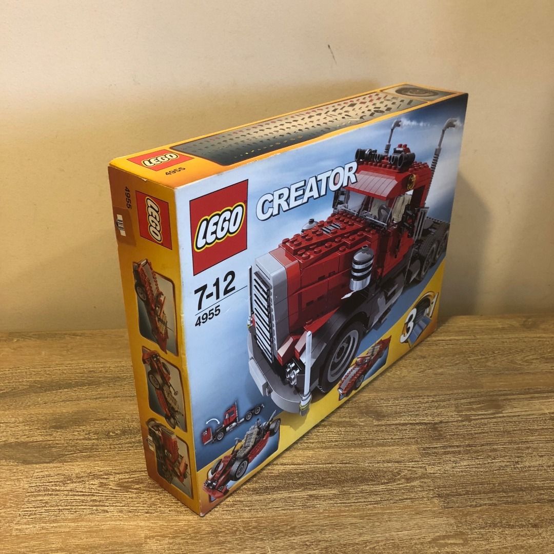 Sale MISB Lego 4955 Creator 3 in 1 Big Rig 2007 Bundle 31026
