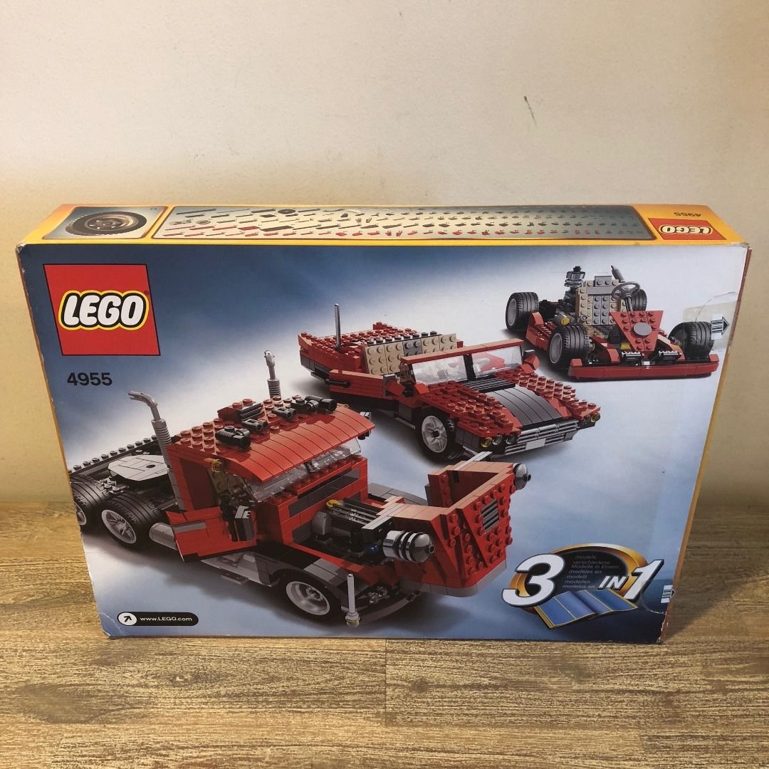 Sale MISB Lego 4955 Creator 3 in 1 Big Rig 2007 Bundle 31026